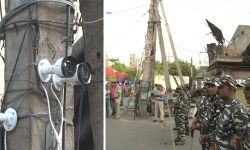 ജഹാംഗീര്‍പുരിയില്‍ കൂടുതല്‍ നിരീക്ഷണക്കാമറകളുമായി ഡല്‍ഹി പോലിസ്