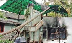 ഇടിമിന്നലില്‍ വൈദ്യുത ഉപകരണങ്ങള്‍ കത്തിനശിച്ചു