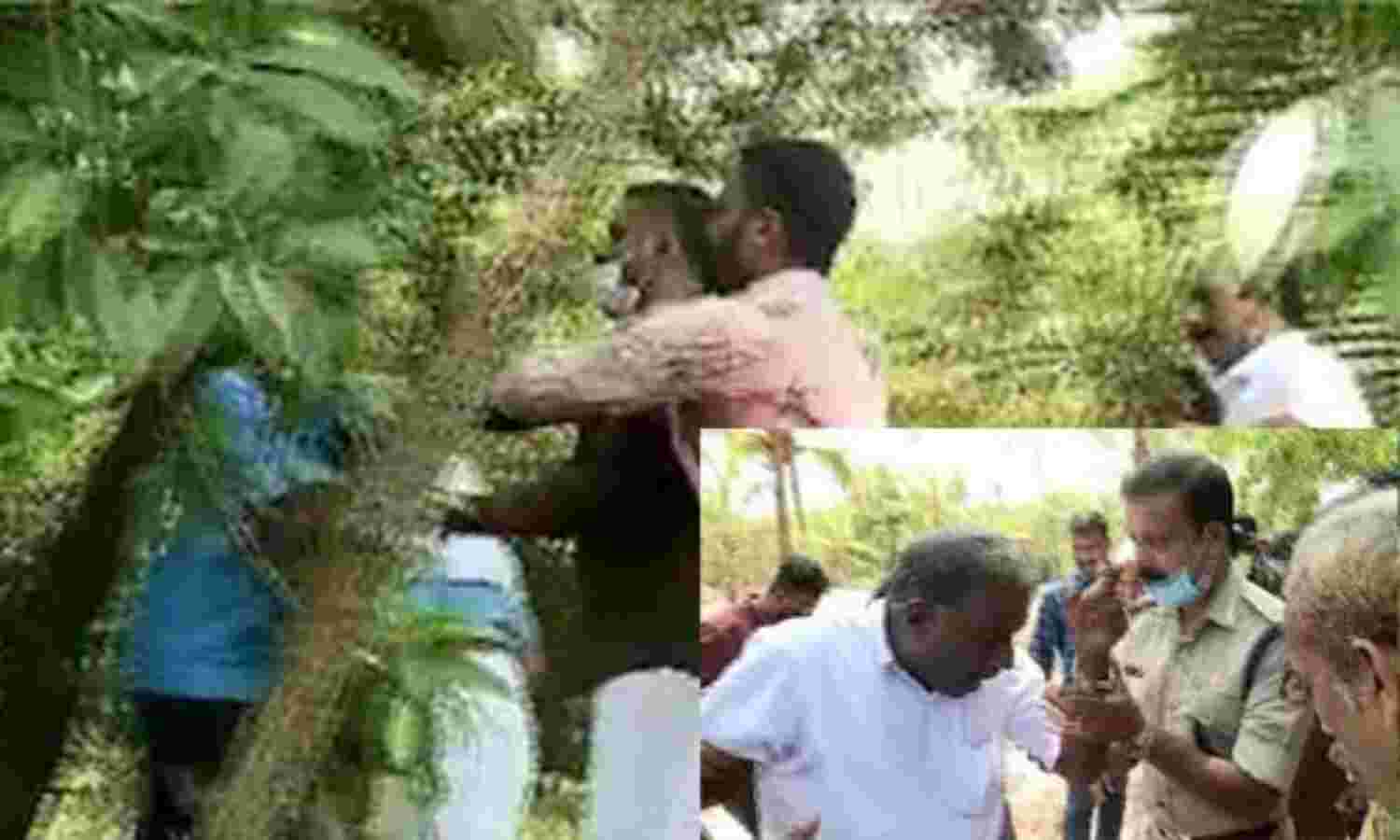 കെ റെയില് കല്ലിടല്; കണ്ണൂരില് കോണ്ഗ്രസ്- സിപിഎം പ്രവര്ത്തകര് തമ്മില് സംഘര്ഷം കെ റെയില് കല്ലിടല്; കണ്ണൂരില് കോണ്ഗ്രസ്- സിപിഎം പ്രവര്ത്തകര് തമ്മില് സംഘര്ഷം