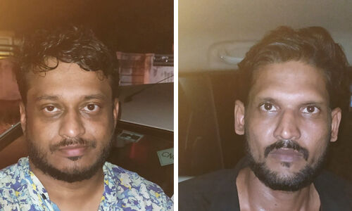 വേങ്ങരയില് വന് മയക്കുമരുന്ന് വേട്ട; രണ്ട് പേരെ അറസ്റ്റ് ചെയ്തു വേങ്ങരയില് വന് മയക്കുമരുന്ന് വേട്ട; രണ്ട് പേരെ അറസ്റ്റ് ചെയ്തു