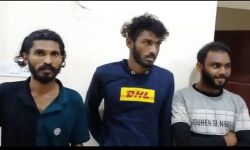 പെട്രോള്‍ പമ്പില്‍  ജീവനക്കാരനെ ആക്രമിച്ച് പണം കവര്‍ന്ന സംഭവം:മൂന്നു പേര്‍ പിടിയില്‍