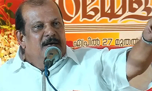 ഹിന്ദു സമ്മേളനത്തിലെ വര്ഗീയ പ്രസംഗം: പി സി ജോര്ജിനെതിരേ കേസെടുത്തു ഹിന്ദു സമ്മേളനത്തിലെ വര്ഗീയ പ്രസംഗം: പി സി ജോര്ജിനെതിരേ കേസെടുത്തു