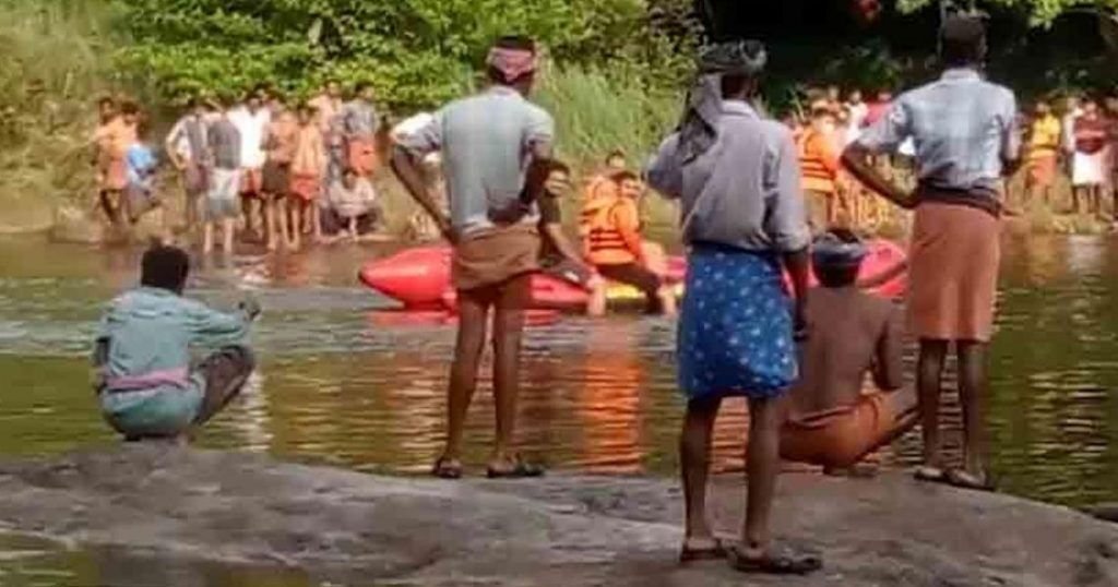 പുഴയില് ഒഴുക്കില്പ്പെട്ട ദമ്പതികളും ബന്ധുവും മുങ്ങിമരിച്ചു പുഴയില് ഒഴുക്കില്പ്പെട്ട ദമ്പതികളും ബന്ധുവും മുങ്ങിമരിച്ചു