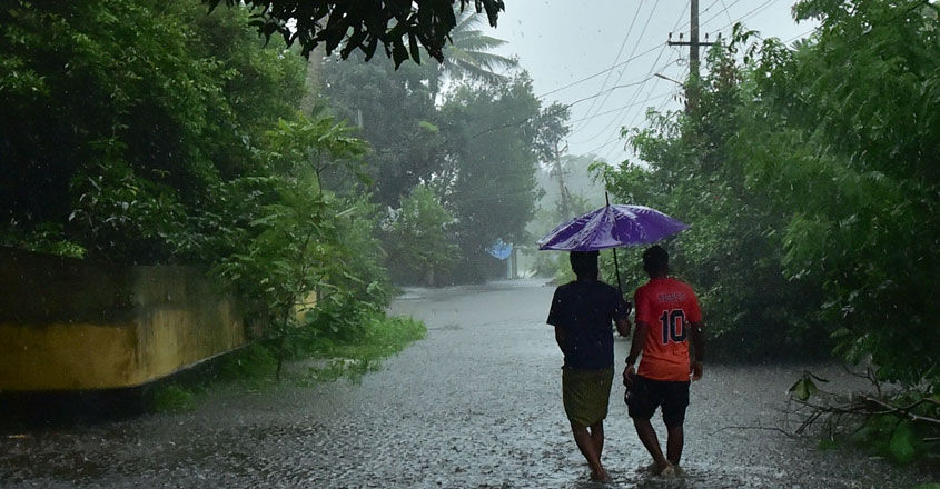 ചക്രവാതച്ചുഴി; അഞ്ച് ദിവസം ഇടിയോട് കൂടിയ മഴയ്ക്ക് സാധ്യത