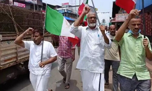 സംഘപരിവാറിന്റെ ന്യുനപക്ഷ വംശീയ ഉന്മൂലനശ്രമങ്ങള്‍ക്കെതിരെ വെല്‍ഫെയര്‍ പാര്‍ട്ടിയുടെ പ്രതിഷേധം