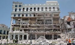 വാതകച്ചോർച്ച: ഹവാനയിലെ ഹോട്ടലിലെ സ്ഫോടനത്തിൽ 22 പേർ മരിച്ചു വാതകച്ചോർച്ച: ഹവാനയിലെ ഹോട്ടലിലെ സ്ഫോടനത്തിൽ 22 പേർ മരിച്ചു