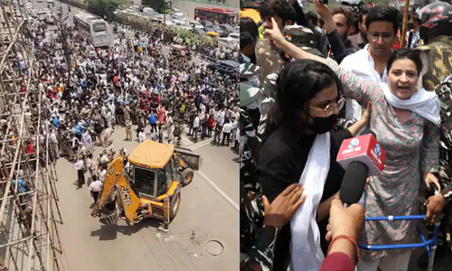 ഡല്ഹി കോര്പറേഷന്റെ ബുള്ഡോസിങ് തുടരുന്നു; ഇടത് സംഘടനകളുടെ പ്രതിഷേധ മാര്ച്ച് ഇന്ന് ഡല്ഹി കോര്പറേഷന്റെ ബുള്ഡോസിങ് തുടരുന്നു; ഇടത് സംഘടനകളുടെ പ്രതിഷേധ മാര്ച്ച് ഇന്ന്