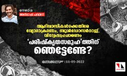 ആദിവാസികള്‍ക്കെതിരേ വ്യോമാക്രമണം, ബുള്‍ഡോസര്‍രാജ്, വിദ്വേഷപ്രചാരണം; പരിഷ്‌കൃതസമൂഹത്തിന് ഞെട്ടേണ്ടേ?