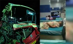 ഏനാത്ത് കെഎസ്ആര്‍ടിസി ബസ്സും ലോറിയും കൂട്ടിയിടിച്ചു; 21 പേര്‍ക്ക് പരിക്ക്