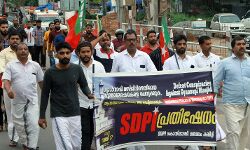 ഗ്യാന്‍വാപി മസ്ജിദിനെതിരായ ഗൂഢാലോചനക്കെതിരെ കൊയിലാണ്ടിയില്‍ എസ്ഡിപിഐ പ്രതിഷേധം