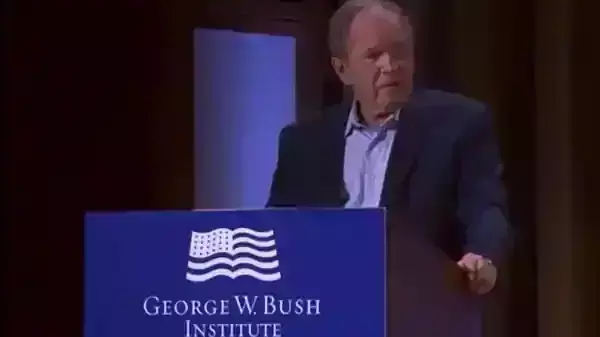 റഷ്യയുടെ ക്രൂരമായ ഇറാഖ് അധിനിവേശം; നാക്കുപിഴച്ച് ബുഷ്: സത്യം പറഞ്ഞെന്ന് സോഷ്യല്‍ മീഡിയ