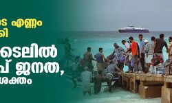 കപ്പലുകളുടെ എണ്ണം വെട്ടിച്ചുരുക്കി; ദുരിതക്കടലില് ലക്ഷദ്വീപ് ജനത, പ്രതിഷേധം ശക്തം കപ്പലുകളുടെ എണ്ണം വെട്ടിച്ചുരുക്കി; ദുരിതക്കടലില് ലക്ഷദ്വീപ് ജനത, പ്രതിഷേധം ശക്തം