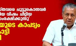 അന്ന് ക്രൈസ്തവരെ ചുട്ടുകൊന്നവര്‍ ഇപ്പോള്‍ വര്‍ഗീയ വിഷം ചീറ്റിയ ജോര്‍ജിനെ സംരക്ഷിക്കുന്നു; ബിജെപിയുടെ കാപട്യം തുറന്നുകാട്ടി പിണറായി വിജയന്‍