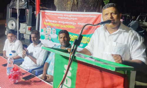 ബിജെപിയുടെ വംശഹത്യ രാഷ്ട്രീയത്തിനെതിരെ ഐക്യപ്പെടുക: എസ്ഡിപി ഐ പ്രചാരണ പൊതുയോഗങ്ങള്‍ നടത്തി