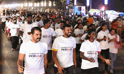 മെയ്ക്ക് സെന്സ് ഓഫ് മെന്സസ്; പവര് ടു ദി പിരീഡ് നൈറ്റ് റണ് നടത്തി മെയ്ക്ക് സെന്സ് ഓഫ് മെന്സസ്; പവര് ടു ദി പിരീഡ് നൈറ്റ് റണ് നടത്തി