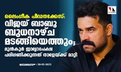 ലൈംഗീക പീഡനക്കേസ്: വിജയ് ബാബു ബുധനാഴ്ച മടങ്ങിയെത്തും;മുന്‍കൂര്‍ ജാമ്യാപേക്ഷ പരിഗണിക്കുന്നത് നാളേയ്ക്ക് മാറ്റി