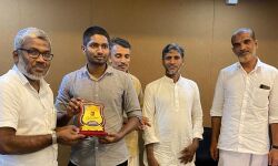 ബോക്സിംഗ് മെഡല് ജേതാവിനെ ആദരിച്ചു ബോക്സിംഗ് മെഡല് ജേതാവിനെ ആദരിച്ചു