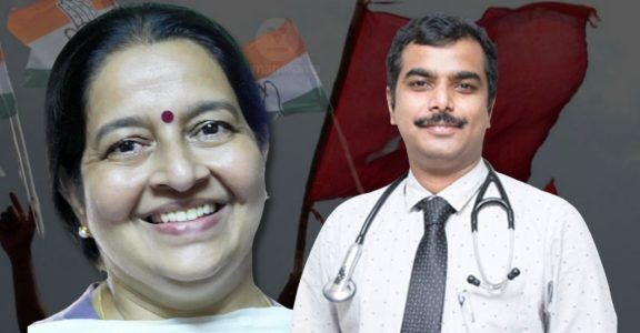 തൃക്കാക്കര ഉപതിരഞ്ഞെടുപ്പ്: ഒന്നാം റൗണ്ട് വോട്ടെണ്ണല് പൂര്ത്തിയാവുമ്പോള് ഉമ തോമസ് മുന്നില് തൃക്കാക്കര ഉപതിരഞ്ഞെടുപ്പ്: ഒന്നാം റൗണ്ട് വോട്ടെണ്ണല് പൂര്ത്തിയാവുമ്പോള് ഉമ തോമസ് മുന്നില്