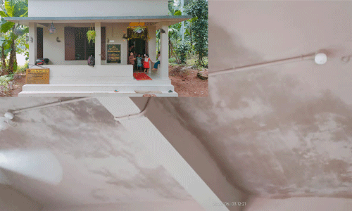 ലക്ഷങ്ങള് മുടക്കി നിര്മ്മിച്ച അങ്കണവാടി ചോര്ന്നൊലിക്കുന്നു ലക്ഷങ്ങള് മുടക്കി നിര്മ്മിച്ച അങ്കണവാടി ചോര്ന്നൊലിക്കുന്നു