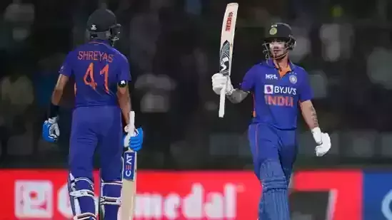 ഇഷാന്‍ കിഷന് അര്‍ദ്ധസെഞ്ചുറി; ഇന്ത്യയ്ക്ക് കൂറ്റന്‍ സ്‌കോര്‍