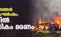 ഗോത്രവര്‍ഗങ്ങള്‍ തമ്മില്‍ സംഘര്‍ഷം; സുദാനില്‍ നൂറിലധികം മരണം