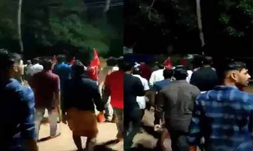 കൊലവിളി മുദ്രാവാക്യത്തില്‍ സിപിഎം പ്രവര്‍ത്തകര്‍ക്കെതിരേ കേസ്