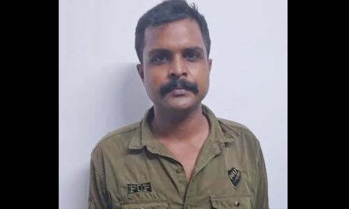 എഎസ്ഐ ചമഞ്ഞ് പണം തട്ടാന് ശ്രമിച്ചയാള് പിടിയില് എഎസ്ഐ ചമഞ്ഞ് പണം തട്ടാന് ശ്രമിച്ചയാള് പിടിയില്