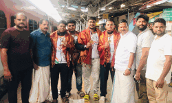 റെസ് ലിങ്ങ് ചാംപ്യന്‍ഷിപ്പില്‍ സ്വര്‍ണം; വിജയികള്‍ക്ക് സ്വീകരണം നല്‍കി