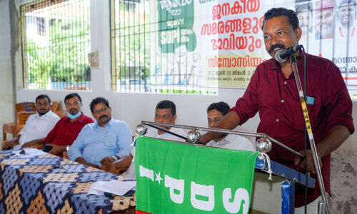 ജനകീയ സമരങ്ങളിലൂടെ പരിസ്ഥിതി സൗഹൃദ വികസനം സാധ്യമാകും:അഡ്വ. റസല്‍ ജോയ്