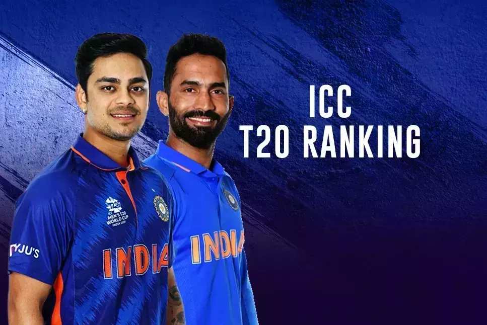 ട്വന്റി-20 റാങ്കിങില് നേട്ടമുണ്ടാക്കി ഡികെയും ഇഷാന് കിഷനും ട്വന്റി-20 റാങ്കിങില് നേട്ടമുണ്ടാക്കി ഡികെയും ഇഷാന് കിഷനും