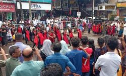 ലഹരിക്കെതിരേ ഫ്‌ളാഷ് മോബുമായി വിദ്യാര്‍ഥികള്‍