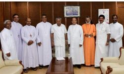 ബഫര് സോണ് :സുപ്രിം കോടതിയില് റിവ്യു പെറ്റീഷന് നല്കണമെന്ന് ;കെസിബിസി പ്രതിനിധി സംഘം മുഖ്യമന്ത്രിയെ സന്ദര്ശിച്ചു ബഫര് സോണ് :സുപ്രിം കോടതിയില് റിവ്യു പെറ്റീഷന് നല്കണമെന്ന് ;കെസിബിസി പ്രതിനിധി സംഘം മുഖ്യമന്ത്രിയെ സന്ദര്ശിച്ചു