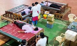 സഹൃദയയില് രക്തദാനക്യാമ്പ് നടത്തി സഹൃദയയില് രക്തദാനക്യാമ്പ് നടത്തി