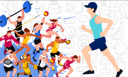 കേരളത്തിലെ മികച്ച കായിക താരങ്ങളെ ആദരിച്ചു