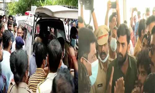 പ്രസവത്തിനിടേ യുവതിയും കുഞ്ഞും മരിച്ചു;ചികില്‍സാ പിഴവെന്ന് കുടുംബം,പ്രതിഷേധം ശക്തം