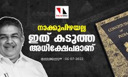 നാക്കുപിഴയല്ല; ഇത് കടുത്ത അധിക്ഷേപമാണ്