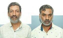 മോഷ്ടിച്ച ബൈക്കില് കറങ്ങി സ്ത്രീകളുടെ മാല കവര്ച്ച: രണ്ടുപേര് പിടിയില് മോഷ്ടിച്ച ബൈക്കില് കറങ്ങി സ്ത്രീകളുടെ മാല കവര്ച്ച: രണ്ടുപേര് പിടിയില്