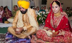 പഞ്ചാബ് മുഖ്യമന്ത്രി ഭഗവന്ത് മന്‍ വിവാഹിതനായി