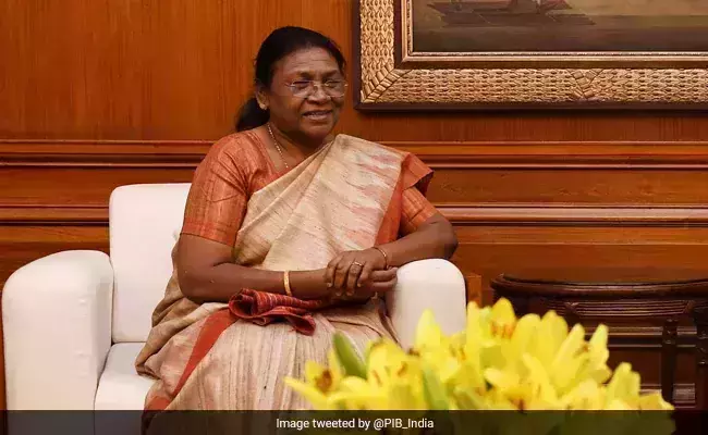 നിയുക്തരാഷ്ട്രപതി ദ്രൗപതി മുര്‍മുവിന് ആശംസകള്‍ നേര്‍ന്ന് മുഖ്യമന്ത്രി