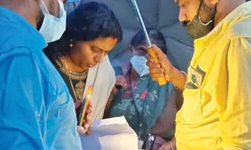 ബണ്ട് റോഡ് കയ്യേറിയെന്ന് ആരോപണം: മാള പുളിപ്പറമ്പില്‍ ജില്ലാ കളക്ടര്‍ സ്ഥലം സന്ദര്‍ശനം നടത്തി