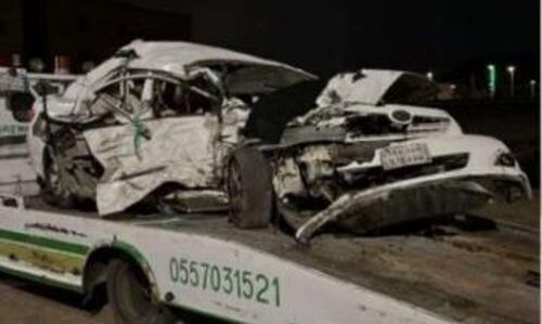 ജിദ്ദയില്‍ വാഹനാപകടം: മൂന്ന് സഹോദരങ്ങള്‍ ഉള്‍പ്പടെ ഇന്ത്യന്‍ കുടുംബത്തിലെ അഞ്ച് പേര്‍ മരിച്ചു