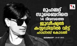 മുഹമ്മദ് സുബൈറിനെ 14 ദിവസത്തെ ജുഡീഷ്യല്‍ കസ്റ്റഡിയില്‍ വിട്ട് ഹാഥ്‌റസ് കോടതി