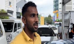 ലങ്കയിലെ ഇന്ധനക്ഷാമത്തിന്റെ ദുരവസ്ഥയറിച്ച് ചാമിക കരുണരത്‌നെ