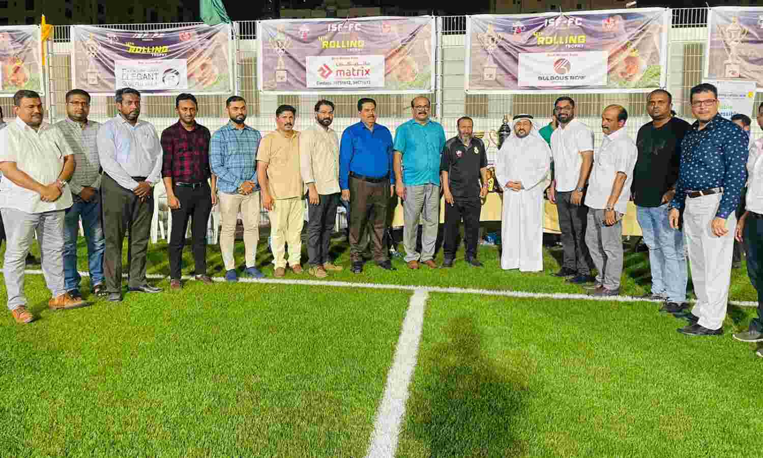 ഇന്ത്യന് സോഷ്യല് ഫോറം ഫുട്ബോള് റോളിങ്ങ് ട്രോഫി ടൂര്ണമെന്റ് സമാപിച്ചു ഇന്ത്യന് സോഷ്യല് ഫോറം ഫുട്ബോള് റോളിങ്ങ് ട്രോഫി ടൂര്ണമെന്റ് സമാപിച്ചു