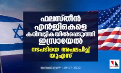 ഫലസ്തീന്‍ എന്‍ജിഒകളെ കരിമ്പട്ടികയില്‍പ്പെടുത്തി ഇസ്രായേല്‍; നടപടിയെ അപലപിച്ച് യുഎസ്