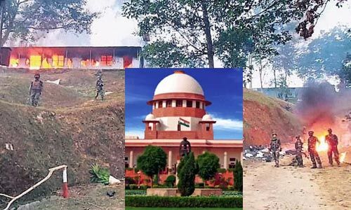 നാഗാലാന്ഡ് വെടിവയ്പ്പ്: 30 സൈനികര്ക്കെതിരായ പോലിസ് നടപടികള് സ്റ്റേ ചെയ്ത് സുപ്രിംകോടതി നാഗാലാന്ഡ് വെടിവയ്പ്പ്: 30 സൈനികര്ക്കെതിരായ പോലിസ് നടപടികള് സ്റ്റേ ചെയ്ത് സുപ്രിംകോടതി