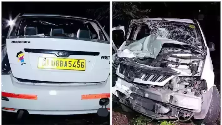 മദ്യലഹരിയില്‍ മല്‍സരയോട്ടം; മഹിന്ദ്ര ഥാര്‍ ടാക്‌സിയില്‍ ഇടിച്ച് ഒരാള്‍ മരിച്ചു; നാലു പേര്‍ക്ക് ഗുരുതര പരിക്ക്