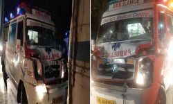 കെഎസ്ആര്ടിസി ബസിന് പുറകില് ആംബുലന്സ് ഇടിച്ച് നവജാത ശിശു മരിച്ചു കെഎസ്ആര്ടിസി ബസിന് പുറകില് ആംബുലന്സ് ഇടിച്ച് നവജാത ശിശു മരിച്ചു