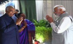 രാംനാഥ് കോവിന്ദിന് ഇന്ന് യാത്രയയപ്പ്; പ്രധാനമന്ത്രി വിരുന്നൊരുക്കി