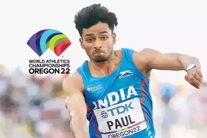 ലോക അത്ലറ്റിക്സ് ചാംപ്യന്ഷിപ്പ്; എല്ദോസ് പോള് ഒമ്പതാം സ്ഥാനത്ത് ലോക അത്ലറ്റിക്സ് ചാംപ്യന്ഷിപ്പ്; എല്ദോസ് പോള് ഒമ്പതാം സ്ഥാനത്ത്